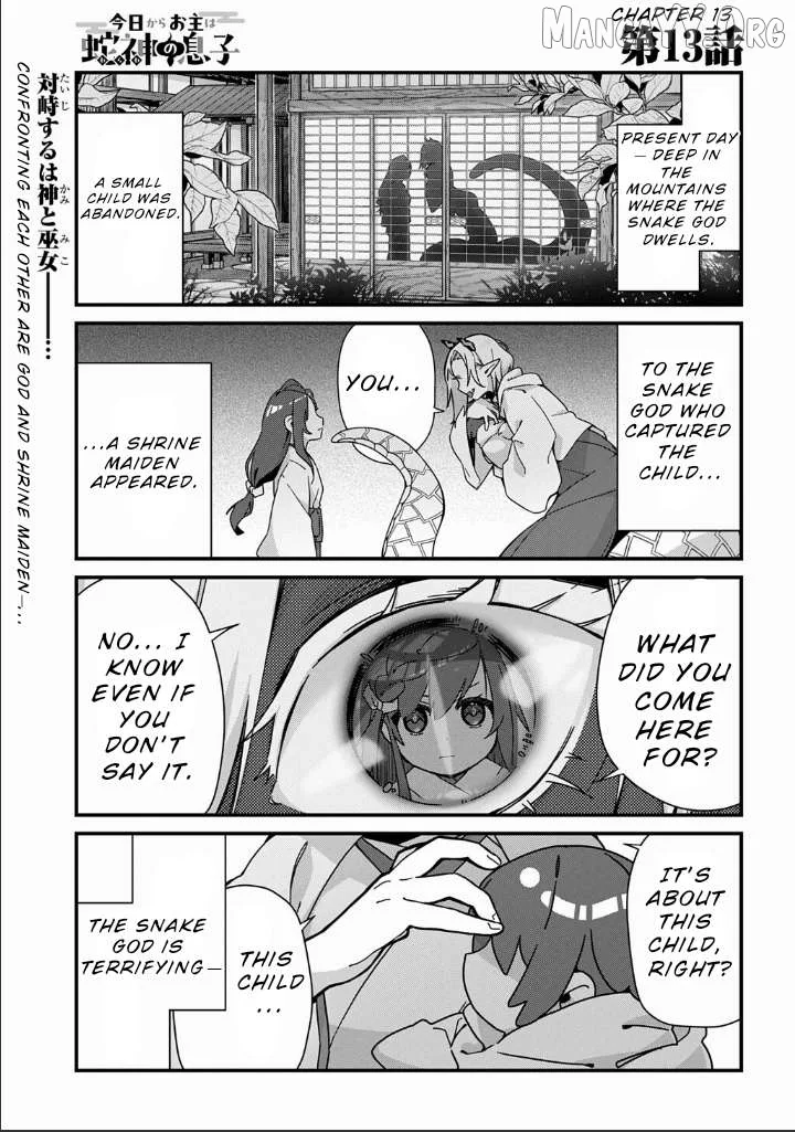 From Today, You are the Snake Goddess's Son Chapter 13 page 2