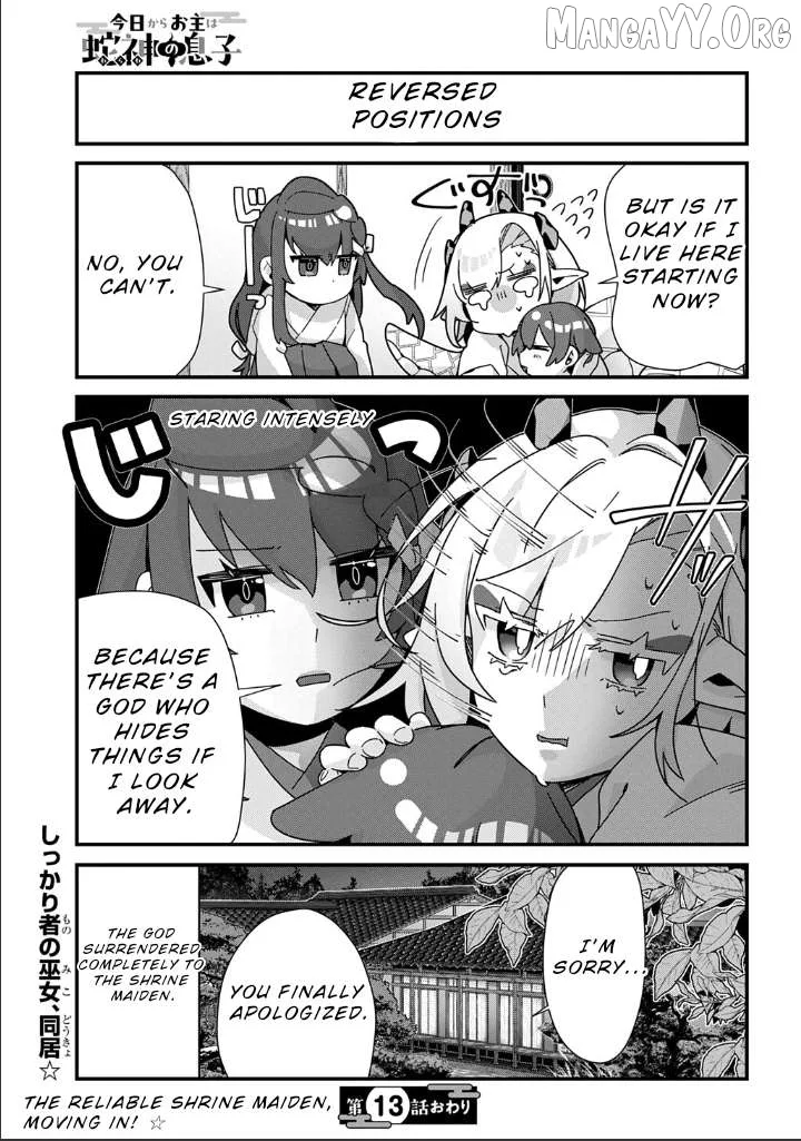 From Today, You are the Snake Goddess's Son Chapter 13 page 10