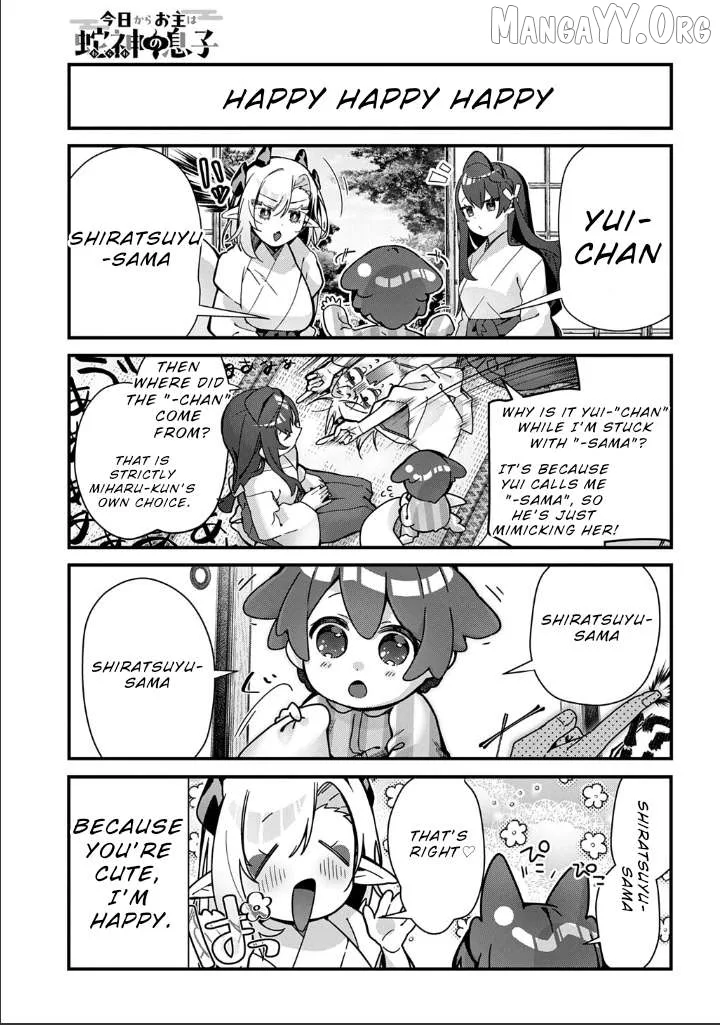 From Today, You are the Snake Goddess's Son Chapter 14 page 7