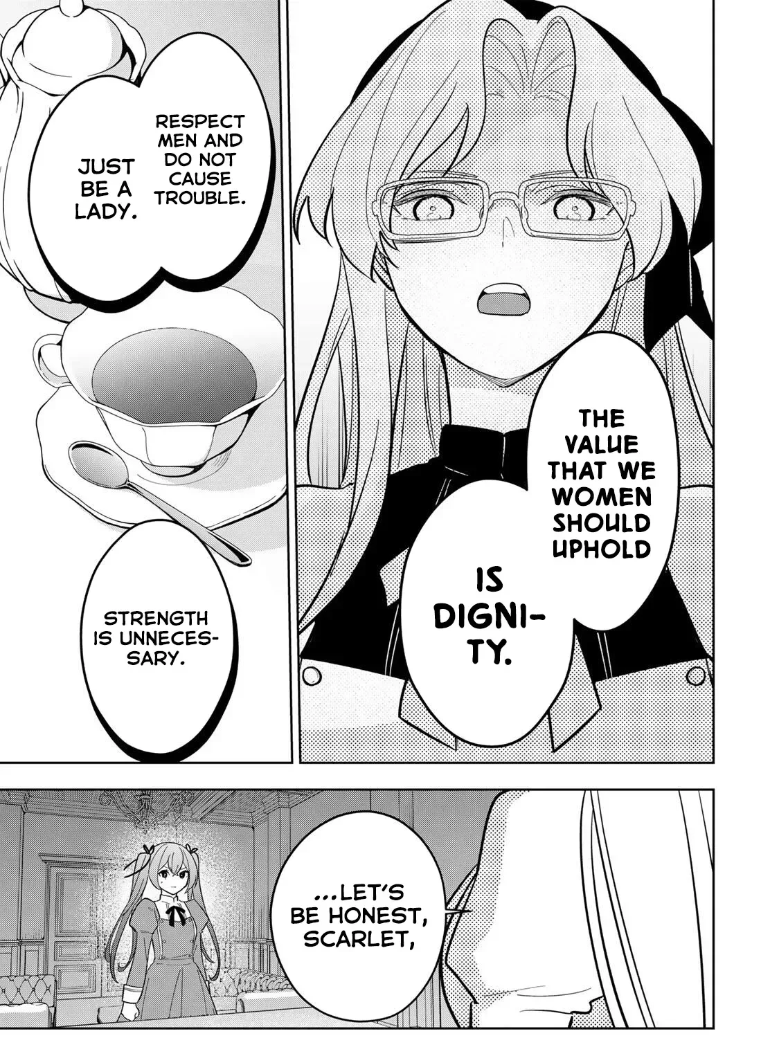 Koujo Tensei: Densetsu no Dai Madoushi (♂), Hime Kishi to Narite Densetsu no Reijou Kishidan o Tsukuri Musou Suru Chapter 15 page 5