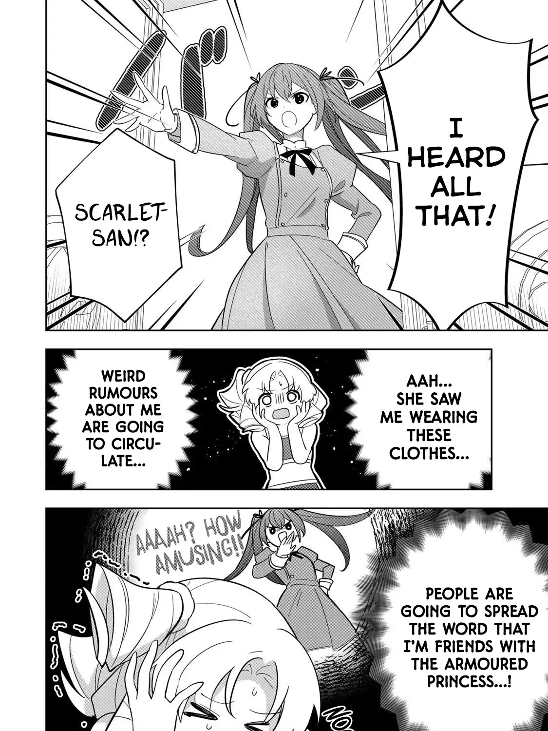 Koujo Tensei: Densetsu no Dai Madoushi (♂), Hime Kishi to Narite Densetsu no Reijou Kishidan o Tsukuri Musou Suru Chapter 15 page 27