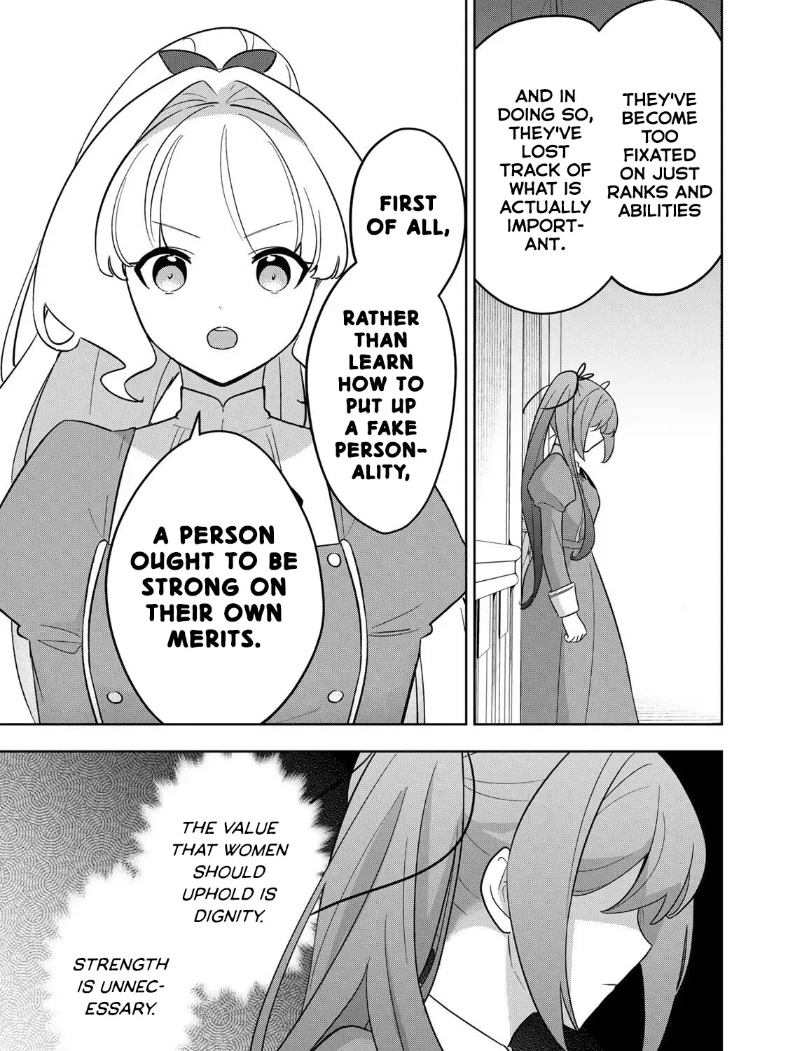 Koujo Tensei: Densetsu no Dai Madoushi (♂), Hime Kishi to Narite Densetsu no Reijou Kishidan o Tsukuri Musou Suru Chapter 15 page 25