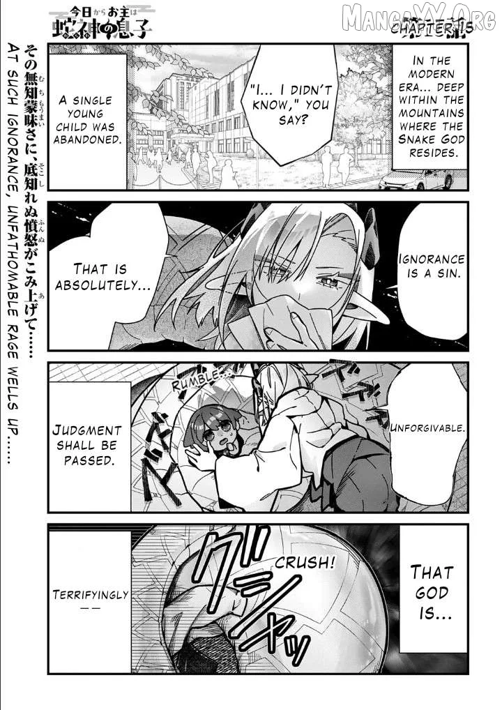 From Today, You are the Snake Goddess's Son Chapter 15 page 2