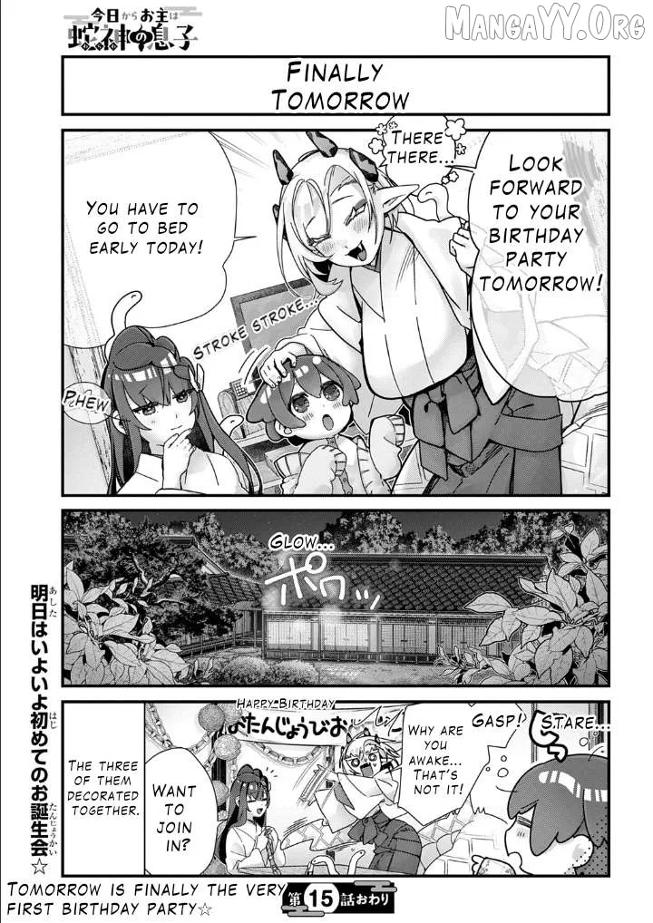 From Today, You are the Snake Goddess's Son Chapter 15 page 10