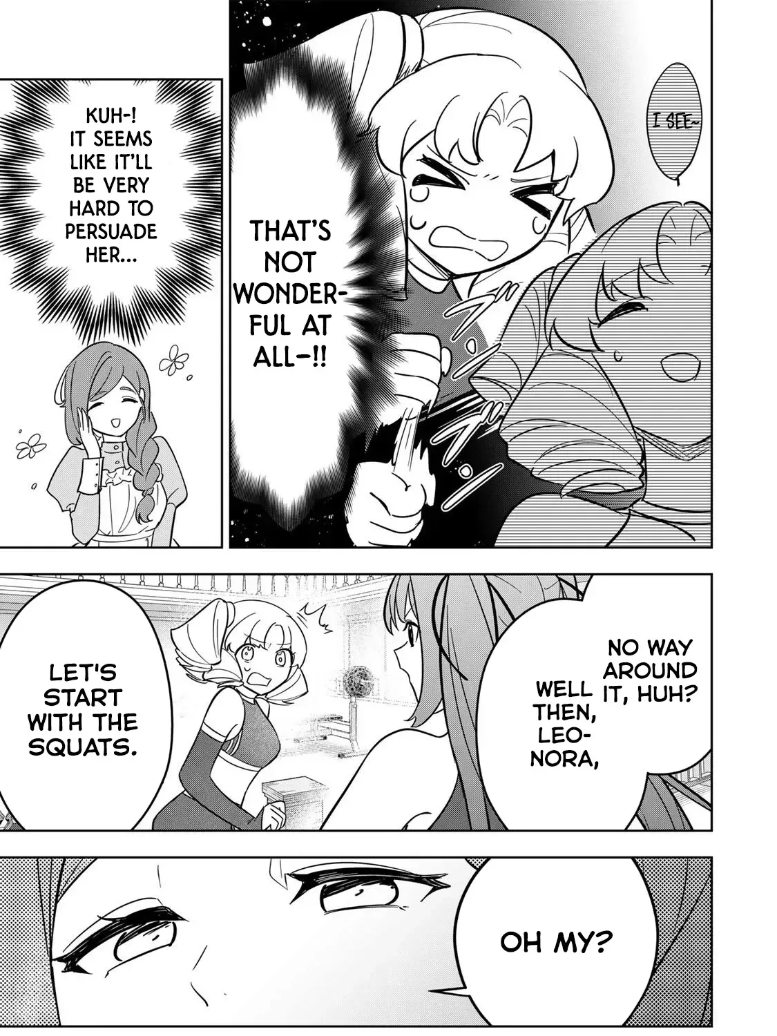 Koujo Tensei: Densetsu no Dai Madoushi (♂), Hime Kishi to Narite Densetsu no Reijou Kishidan o Tsukuri Musou Suru Chapter 16 page 17