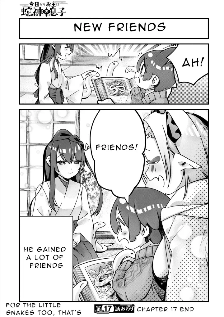 From Today, You are the Snake Goddess's Son Chapter 17 page 9