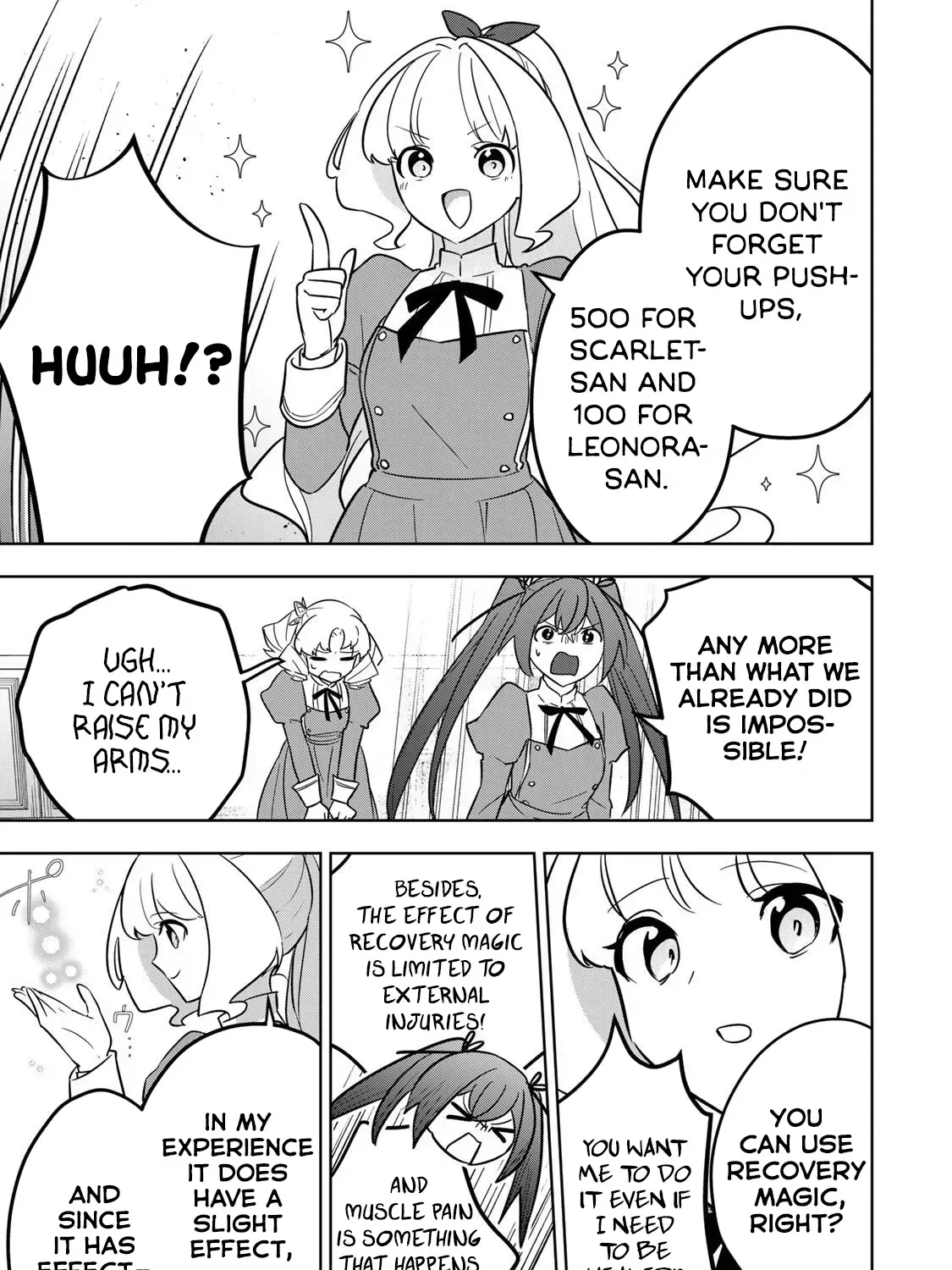 Koujo Tensei: Densetsu no Dai Madoushi (♂), Hime Kishi to Narite Densetsu no Reijou Kishidan o Tsukuri Musou Suru Chapter 17 page 21