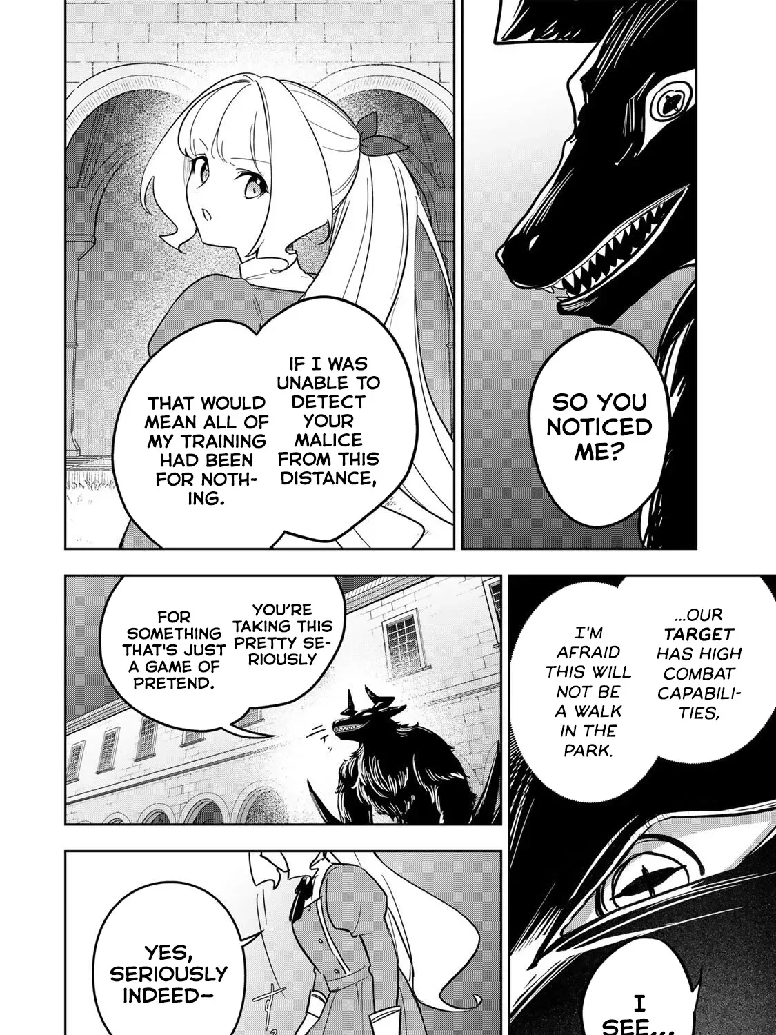 Koujo Tensei: Densetsu no Dai Madoushi (♂), Hime Kishi to Narite Densetsu no Reijou Kishidan o Tsukuri Musou Suru Chapter 18 page 3