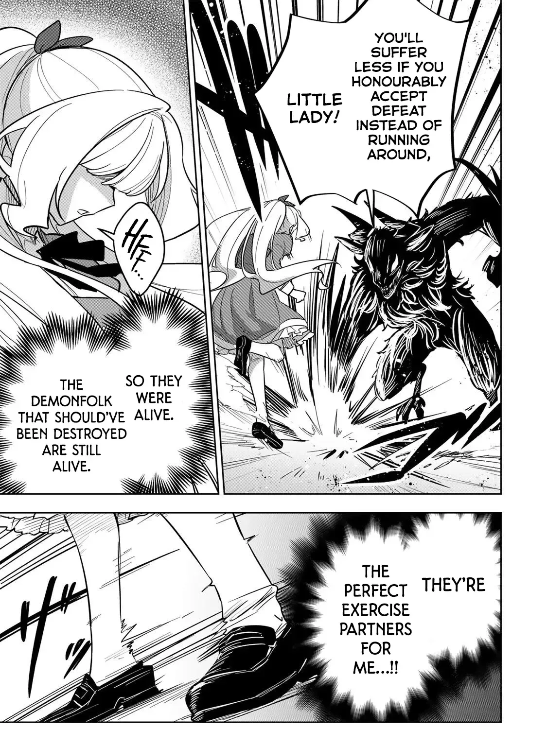 Koujo Tensei: Densetsu no Dai Madoushi (♂), Hime Kishi to Narite Densetsu no Reijou Kishidan o Tsukuri Musou Suru Chapter 18 page 17