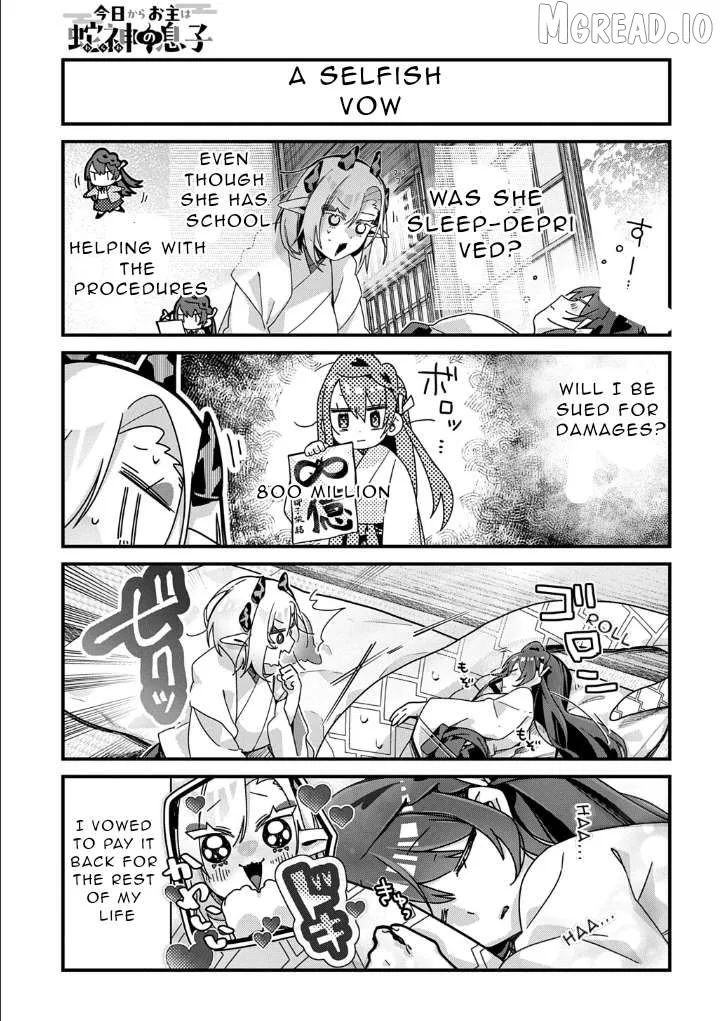 From Today, You are the Snake Goddess's Son Chapter 18 page 8