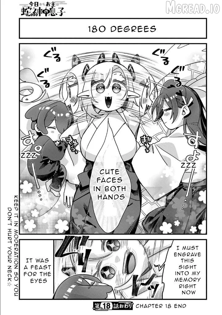 From Today, You are the Snake Goddess's Son Chapter 18 page 10