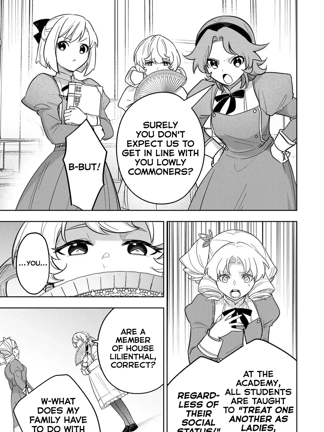 Koujo Tensei: Densetsu no Dai Madoushi (♂), Hime Kishi to Narite Densetsu no Reijou Kishidan o Tsukuri Musou Suru Chapter 19 page 13