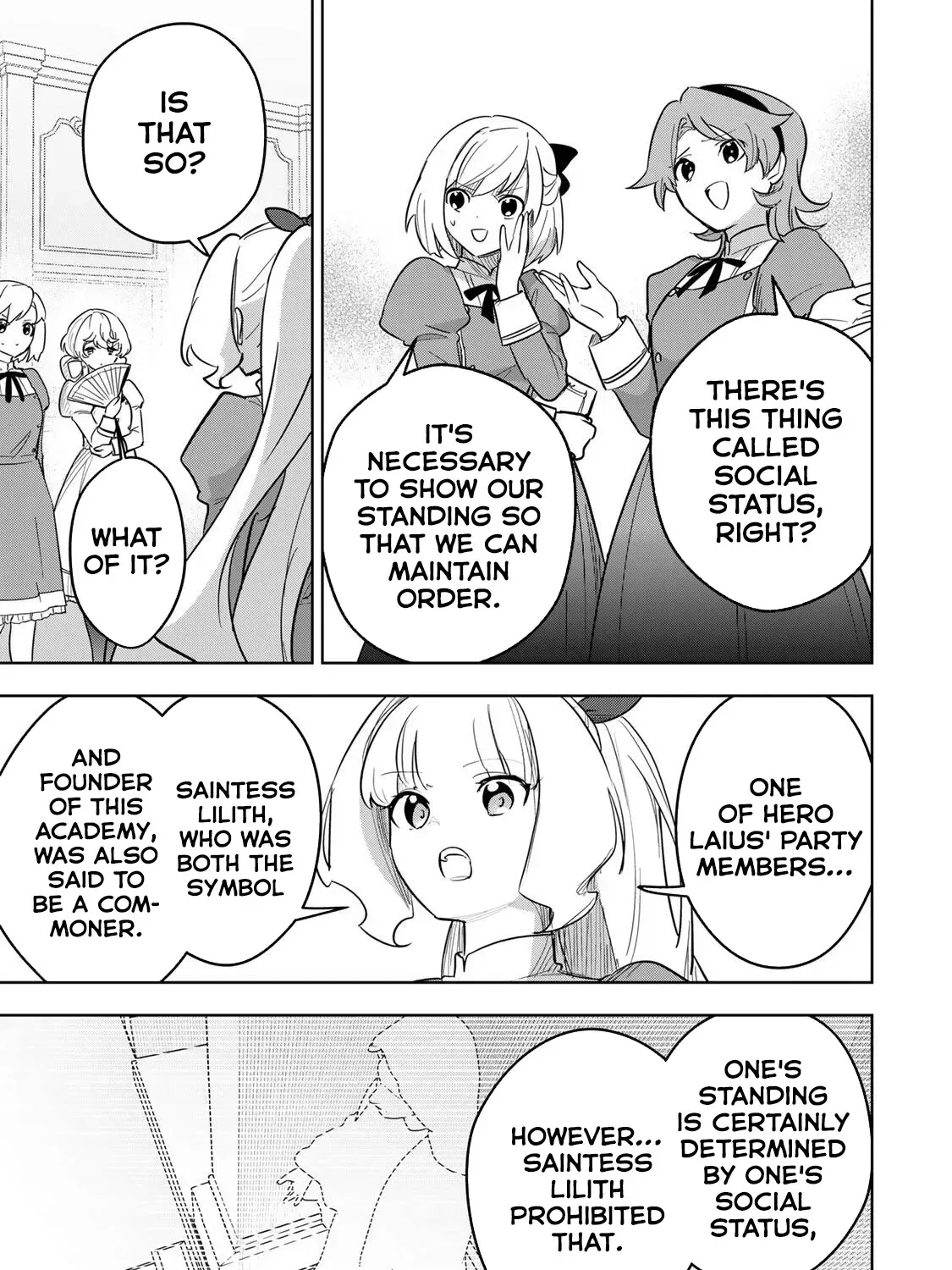 Koujo Tensei: Densetsu no Dai Madoushi (♂), Hime Kishi to Narite Densetsu no Reijou Kishidan o Tsukuri Musou Suru Chapter 19 page 17