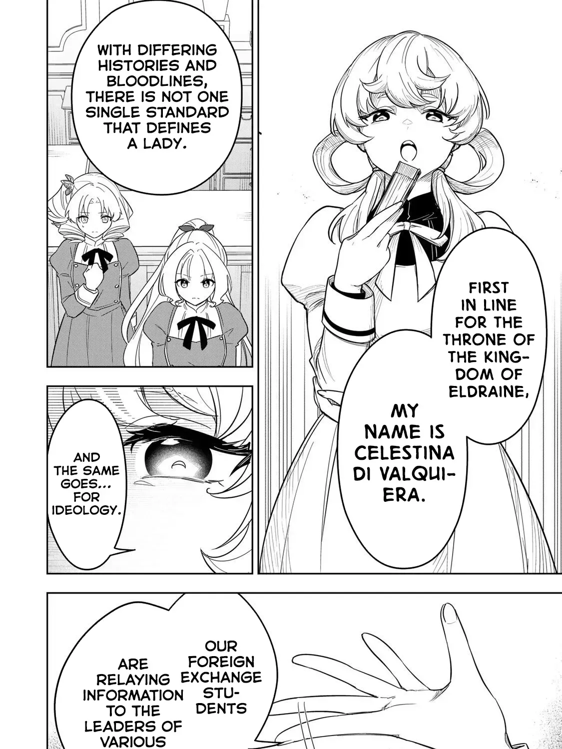 Koujo Tensei: Densetsu no Dai Madoushi (♂), Hime Kishi to Narite Densetsu no Reijou Kishidan o Tsukuri Musou Suru Chapter 19 page 23
