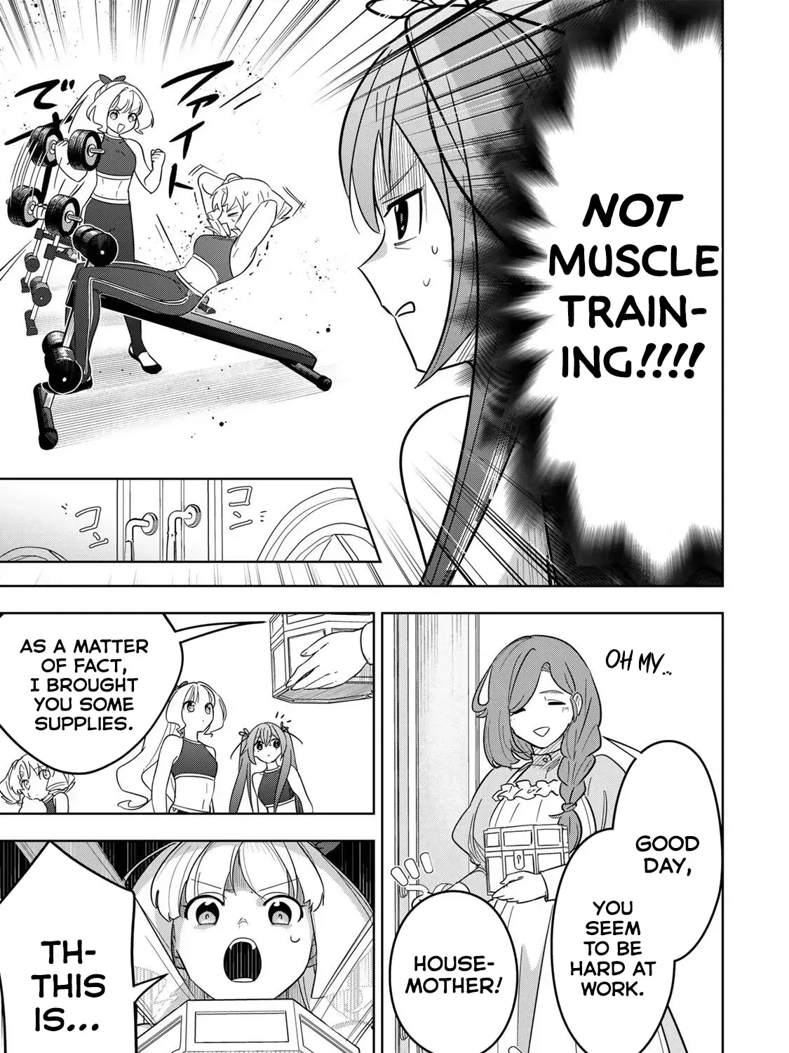 Koujo Tensei: Densetsu no Dai Madoushi (♂), Hime Kishi to Narite Densetsu no Reijou Kishidan o Tsukuri Musou Suru Chapter 20 page 5