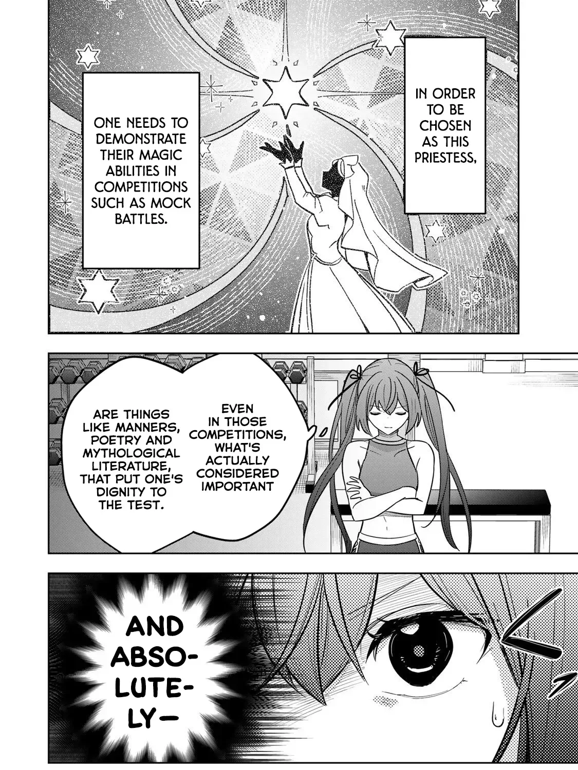 Koujo Tensei: Densetsu no Dai Madoushi (♂), Hime Kishi to Narite Densetsu no Reijou Kishidan o Tsukuri Musou Suru Chapter 20 page 3