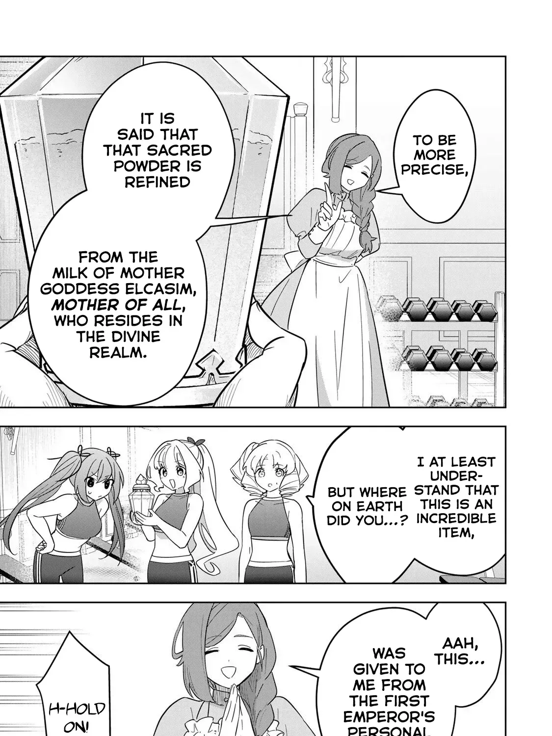 Koujo Tensei: Densetsu no Dai Madoushi (♂), Hime Kishi to Narite Densetsu no Reijou Kishidan o Tsukuri Musou Suru Chapter 20 page 17