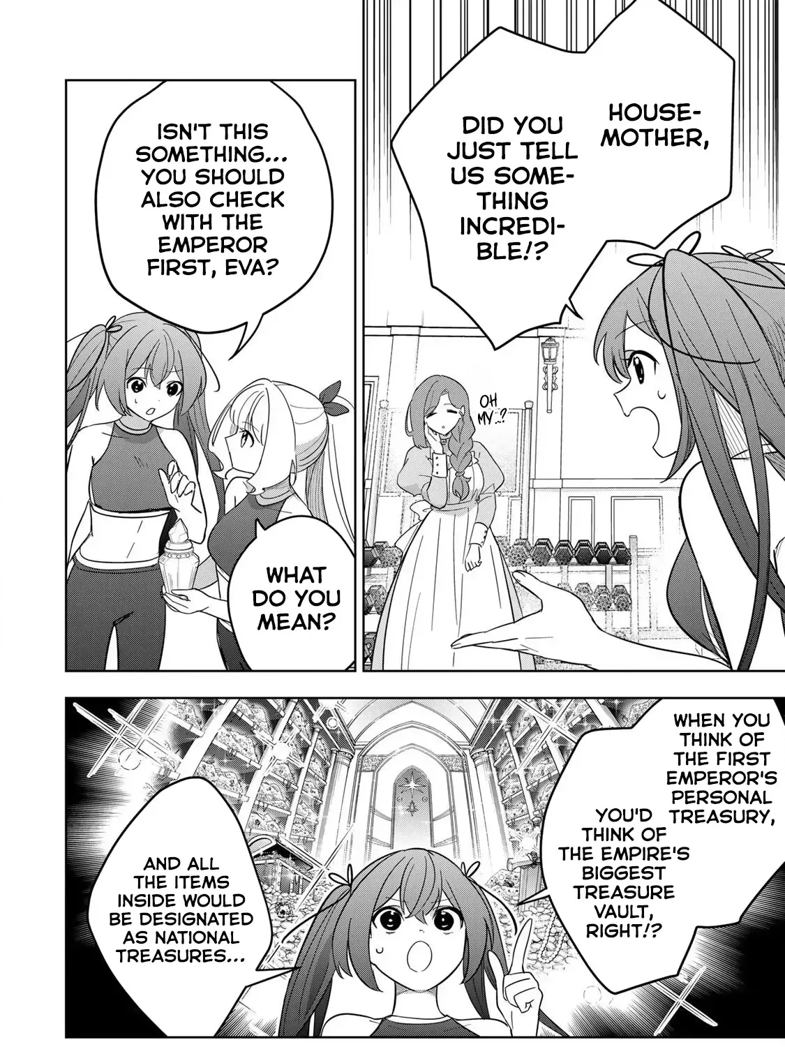 Koujo Tensei: Densetsu no Dai Madoushi (♂), Hime Kishi to Narite Densetsu no Reijou Kishidan o Tsukuri Musou Suru Chapter 20 page 19