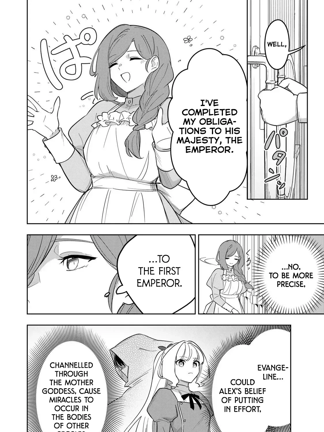 Koujo Tensei: Densetsu no Dai Madoushi (♂), Hime Kishi to Narite Densetsu no Reijou Kishidan o Tsukuri Musou Suru Chapter 20 page 27