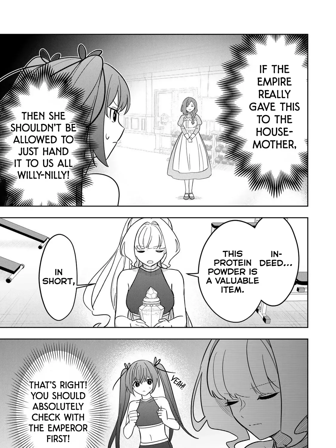 Koujo Tensei: Densetsu no Dai Madoushi (♂), Hime Kishi to Narite Densetsu no Reijou Kishidan o Tsukuri Musou Suru Chapter 20 page 21