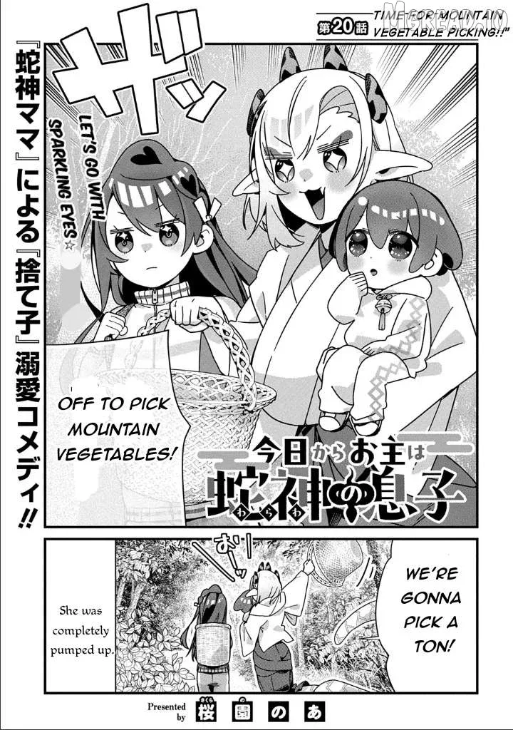 From Today, You are the Snake Goddess's Son Chapter 20 page 2