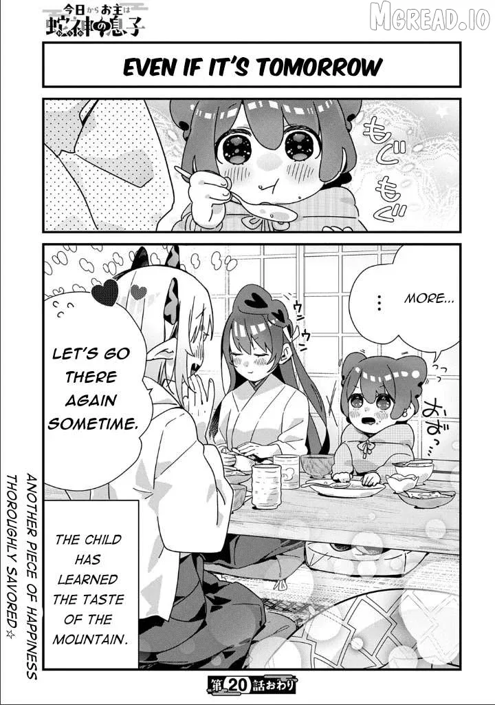 From Today, You are the Snake Goddess's Son Chapter 20 page 8