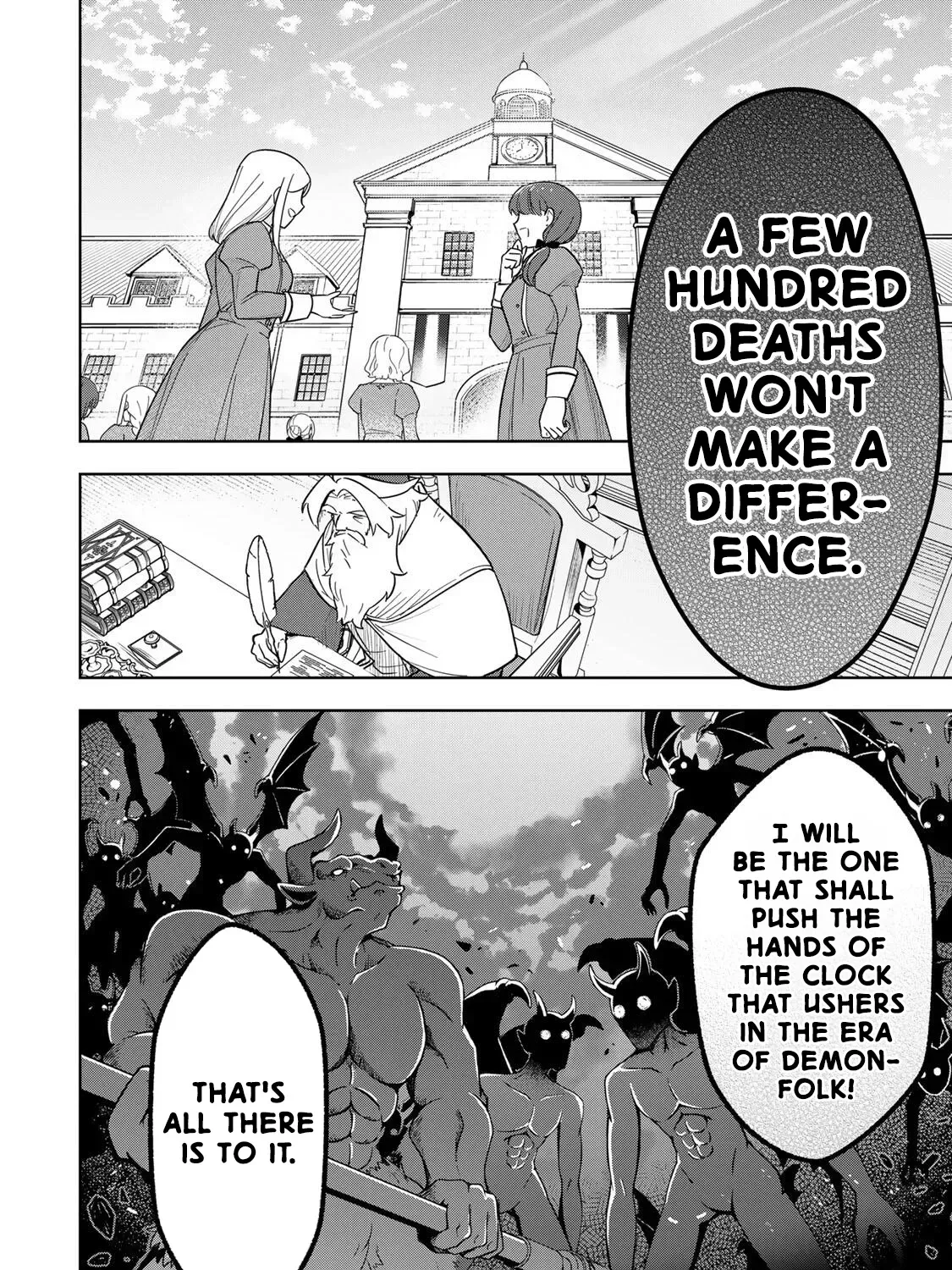 Koujo Tensei: Densetsu no Dai Madoushi (♂), Hime Kishi to Narite Densetsu no Reijou Kishidan o Tsukuri Musou Suru Chapter 21 page 23