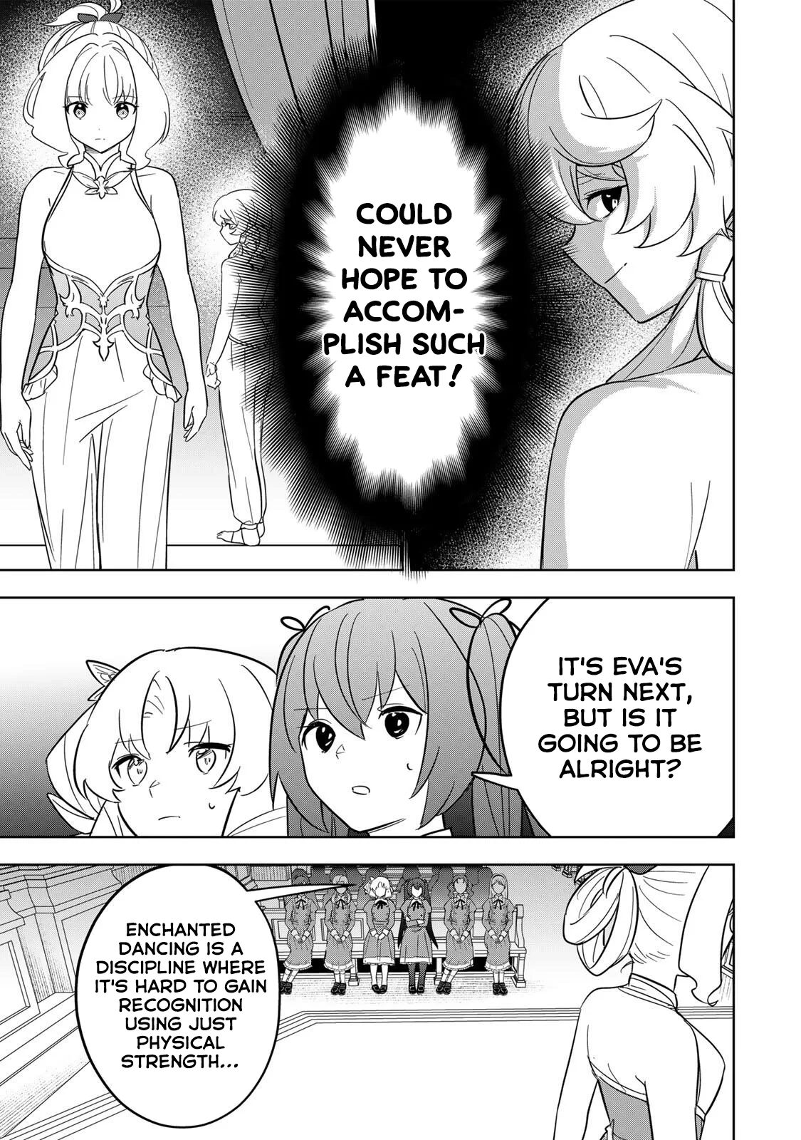 Koujo Tensei: Densetsu no Dai Madoushi (♂), Hime Kishi to Narite Densetsu no Reijou Kishidan o Tsukuri Musou Suru Chapter 22 page 5