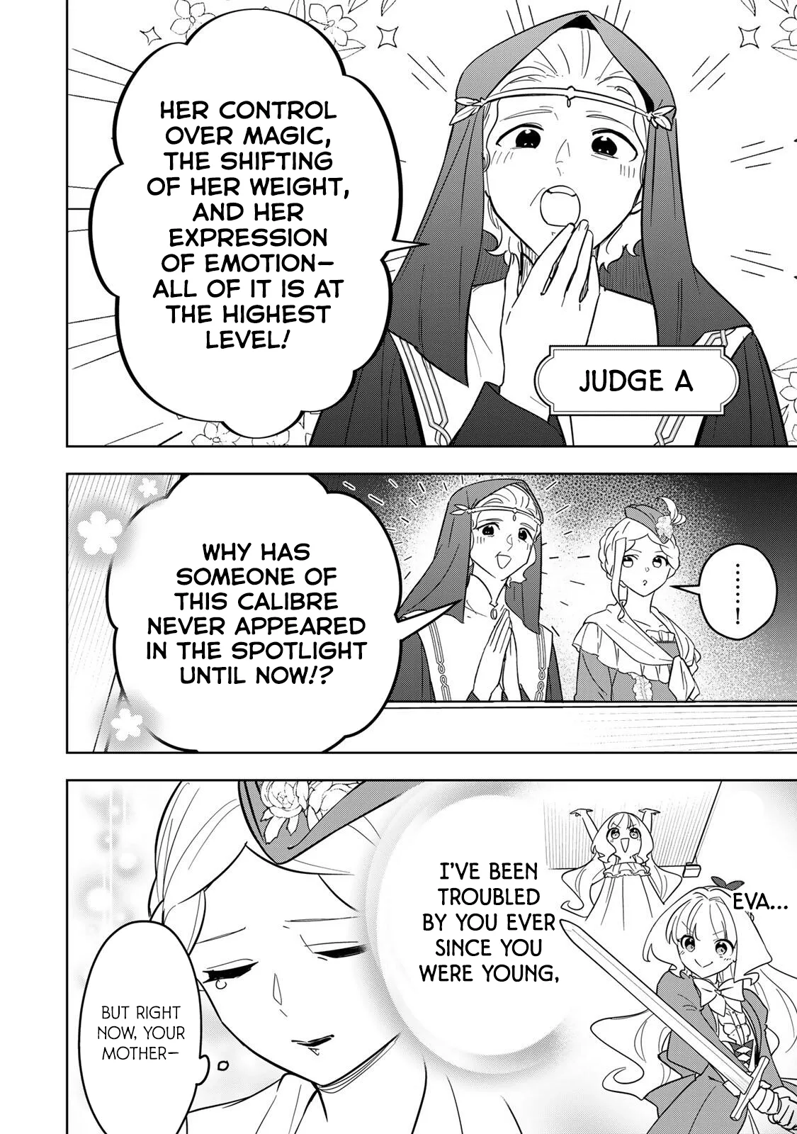 Koujo Tensei: Densetsu no Dai Madoushi (♂), Hime Kishi to Narite Densetsu no Reijou Kishidan o Tsukuri Musou Suru Chapter 22 page 12