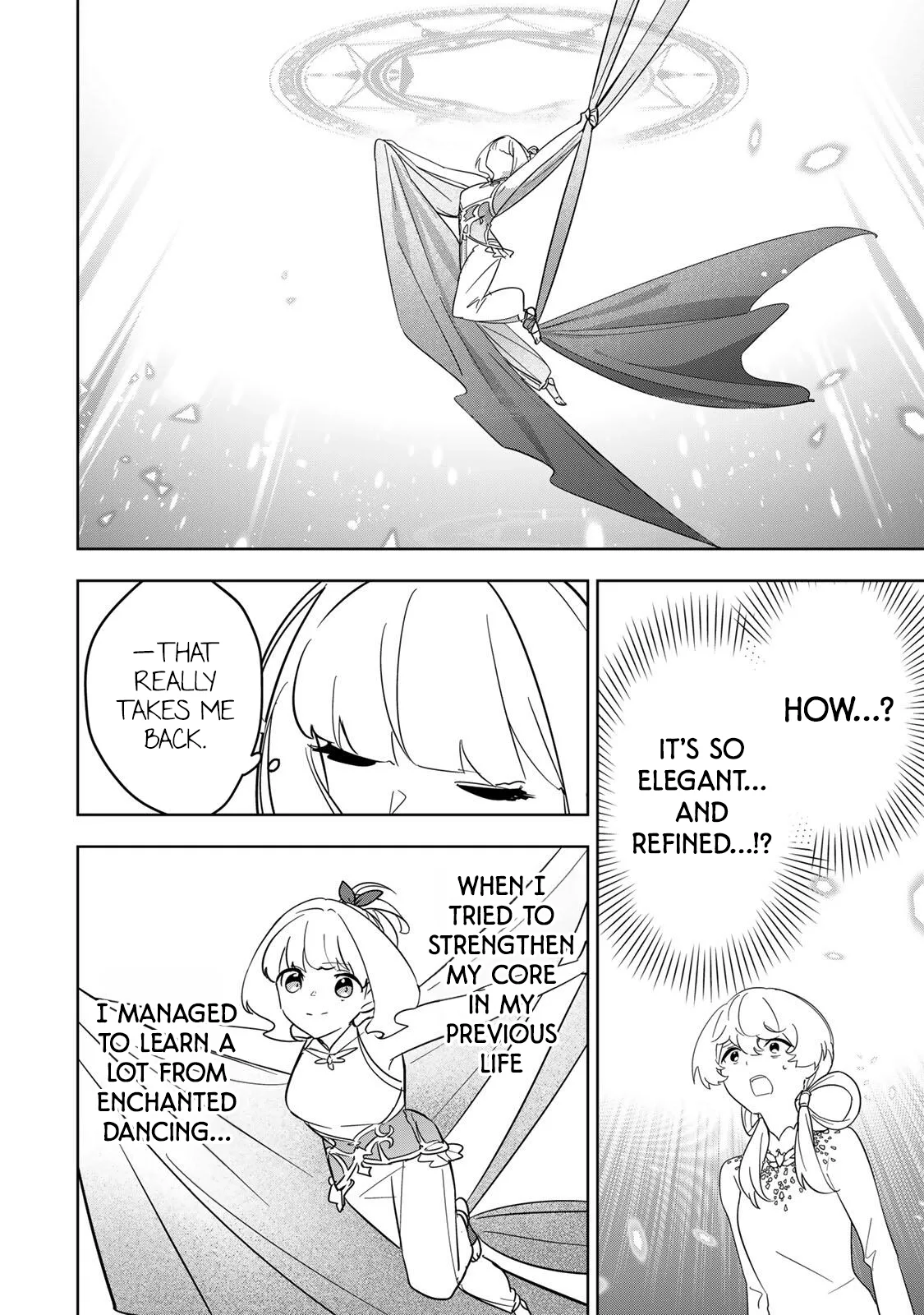 Koujo Tensei: Densetsu no Dai Madoushi (♂), Hime Kishi to Narite Densetsu no Reijou Kishidan o Tsukuri Musou Suru Chapter 22 page 10
