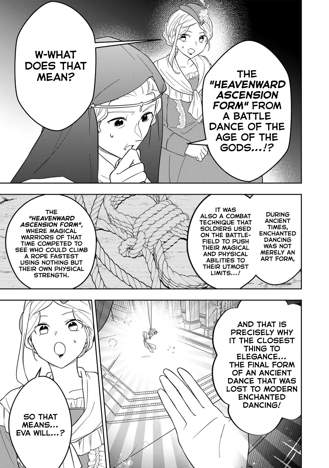 Koujo Tensei: Densetsu no Dai Madoushi (♂), Hime Kishi to Narite Densetsu no Reijou Kishidan o Tsukuri Musou Suru Chapter 22 page 15