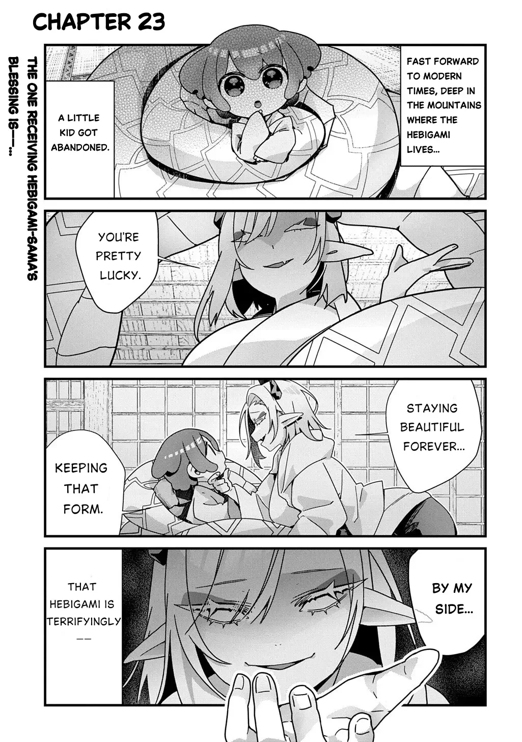 From Today, You are the Snake Goddess's Son Chapter 23 page 1