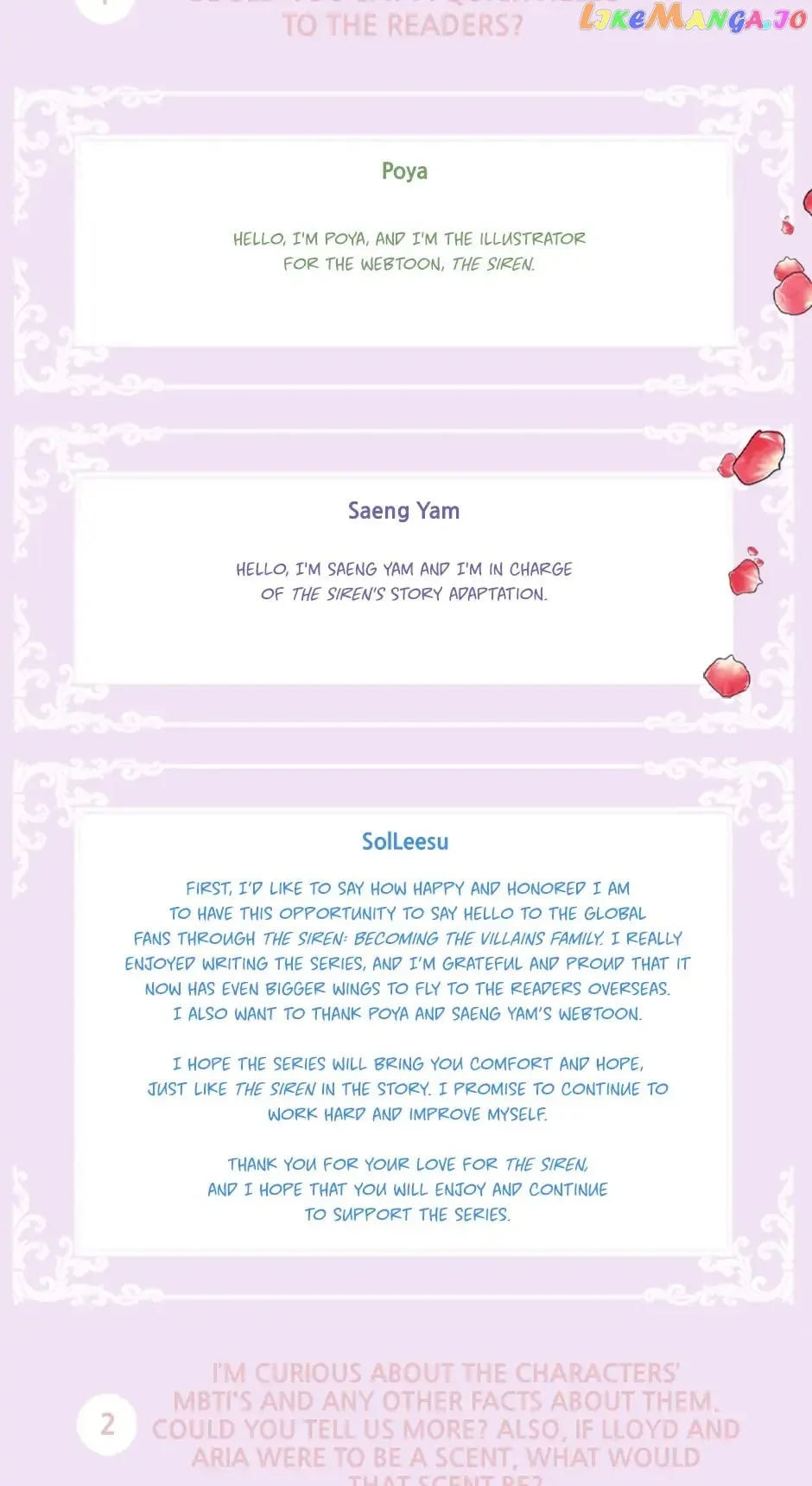 Becoming The Villain's Family Chapter 50.5 page 2