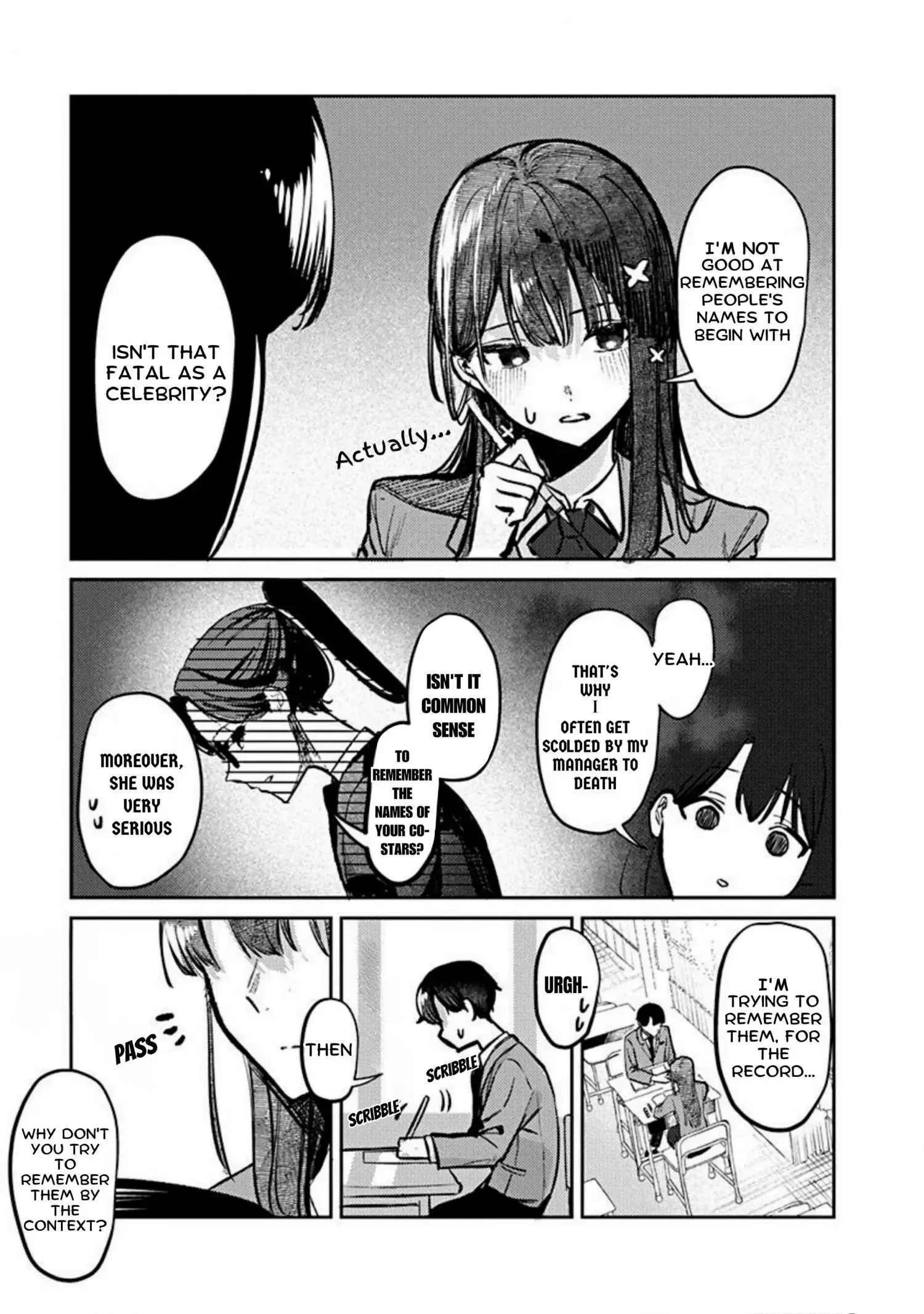 Houkago no Idol ni wa Himitsu ga aru Chapter 2 page 13