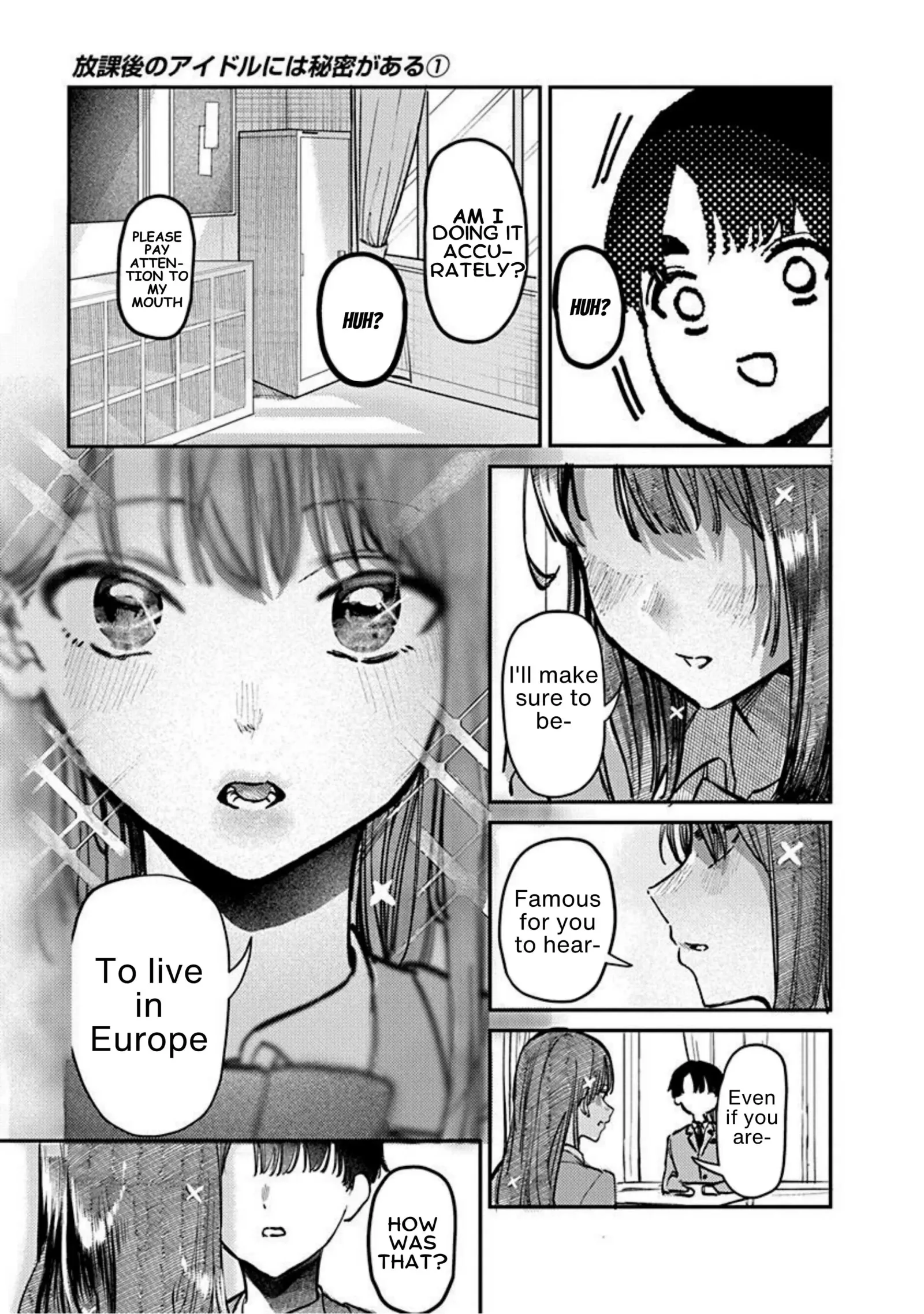 Houkago no Idol ni wa Himitsu ga aru Chapter 3 page 10