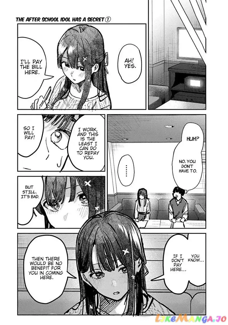 Houkago no Idol ni wa Himitsu ga aru Chapter 6 page 14