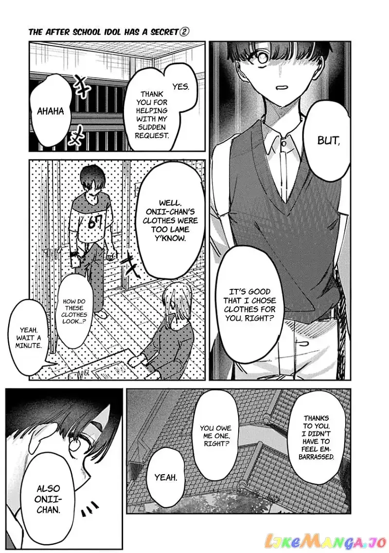 Houkago no Idol ni wa Himitsu ga aru Chapter 8 page 10