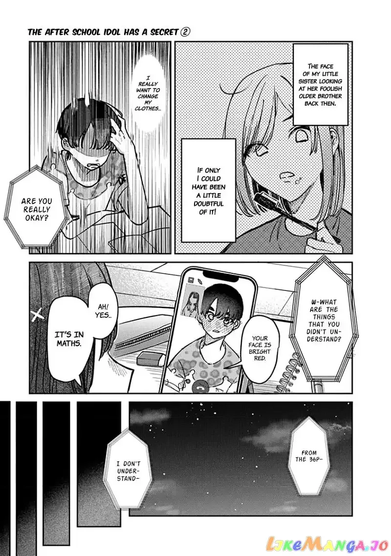 Houkago no Idol ni wa Himitsu ga aru Chapter 8 page 18