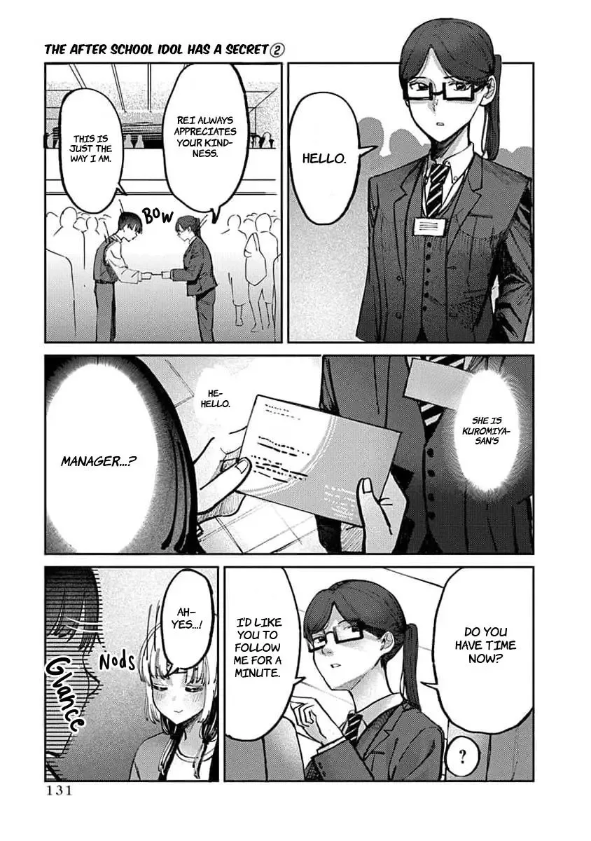 Houkago no Idol ni wa Himitsu ga aru Chapter 14 page 15