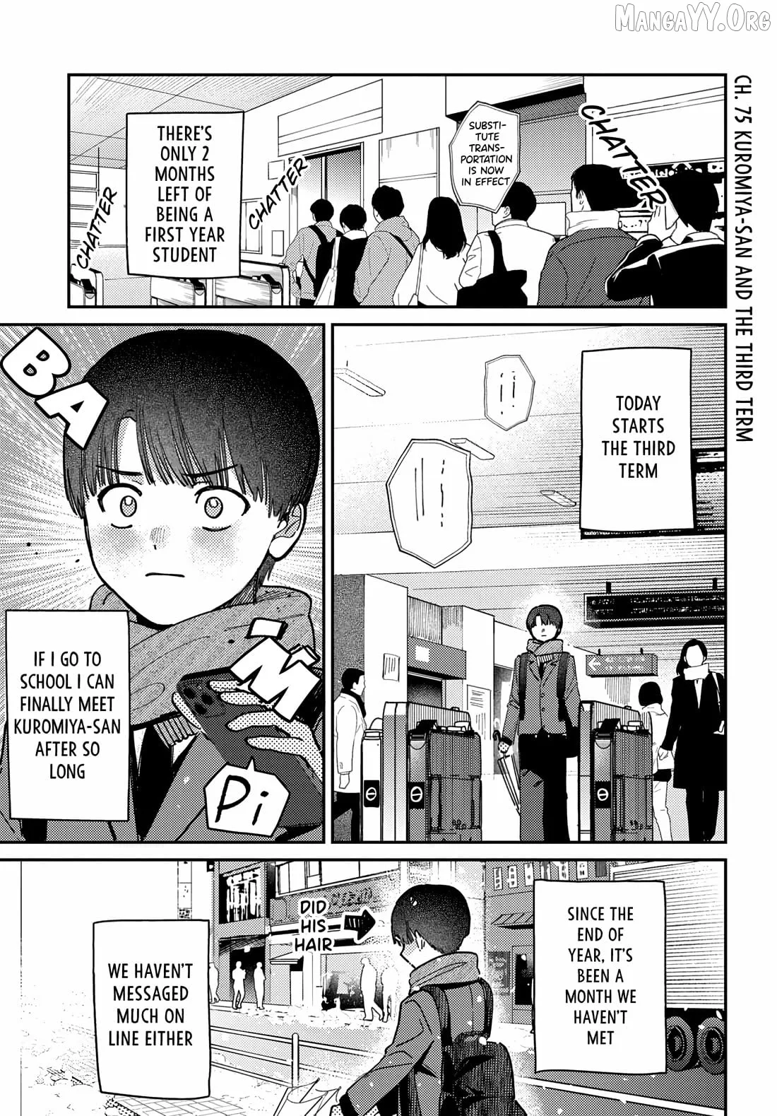 Houkago no Idol ni wa Himitsu ga aru Chapter 75 page 1