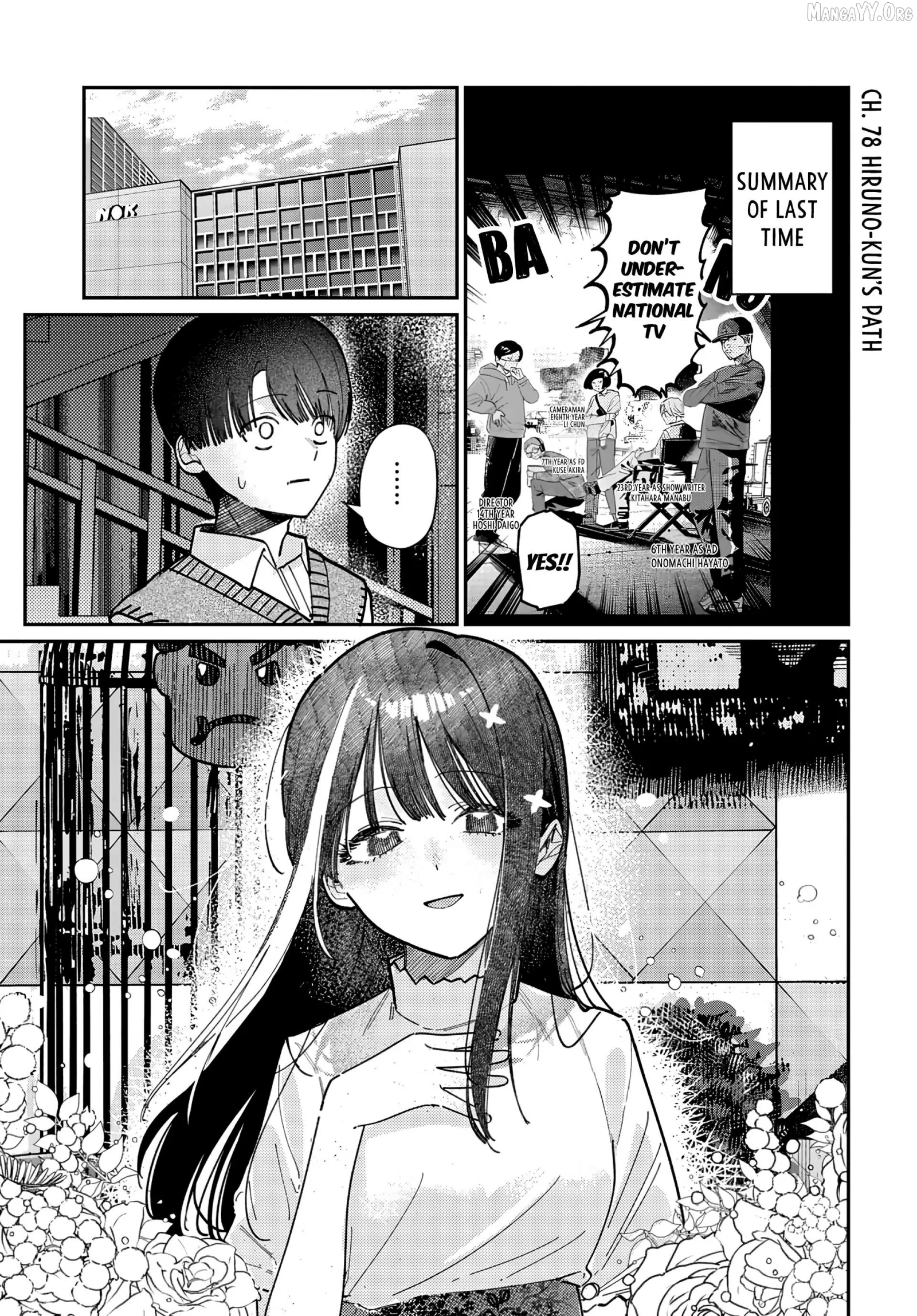 Houkago no Idol ni wa Himitsu ga aru Chapter 78 page 1