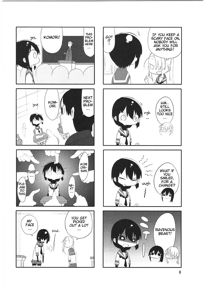 Komori-San Wa Kotowarenai! Chapter 1 page 8