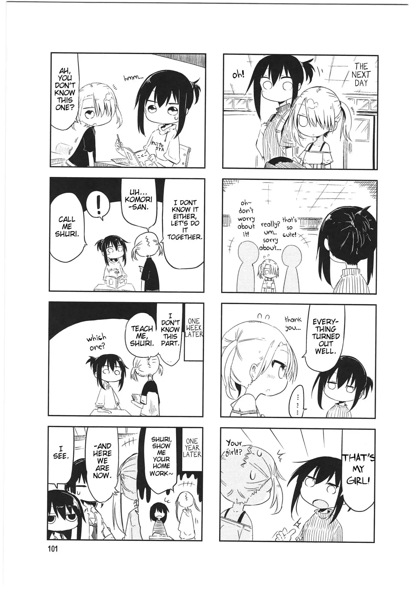 Komori-San Wa Kotowarenai! Chapter 13 page 7