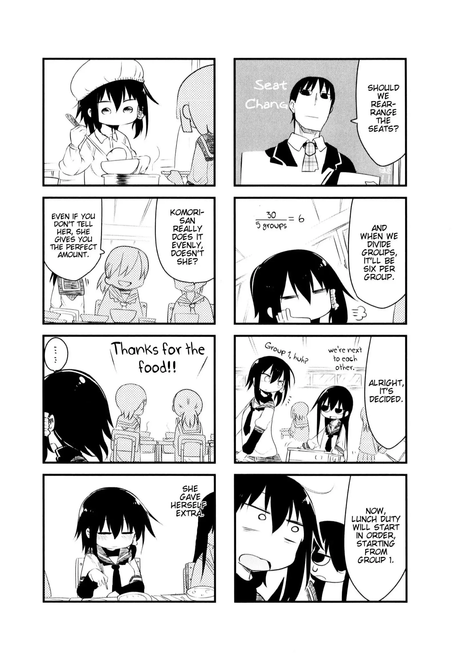 Komori-San Wa Kotowarenai! Chapter 21 page 6