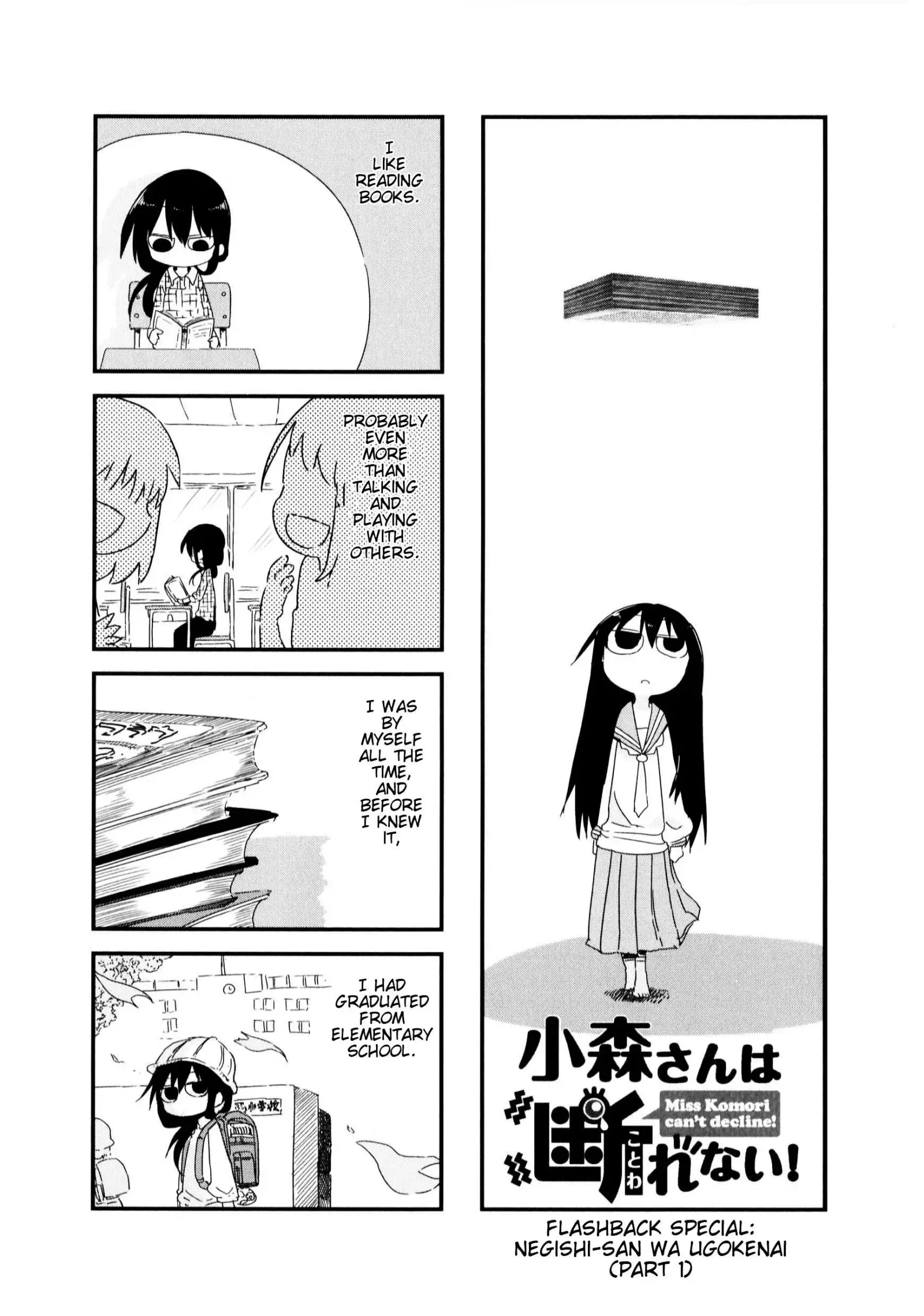 Komori-San Wa Kotowarenai! Chapter 24 page 1