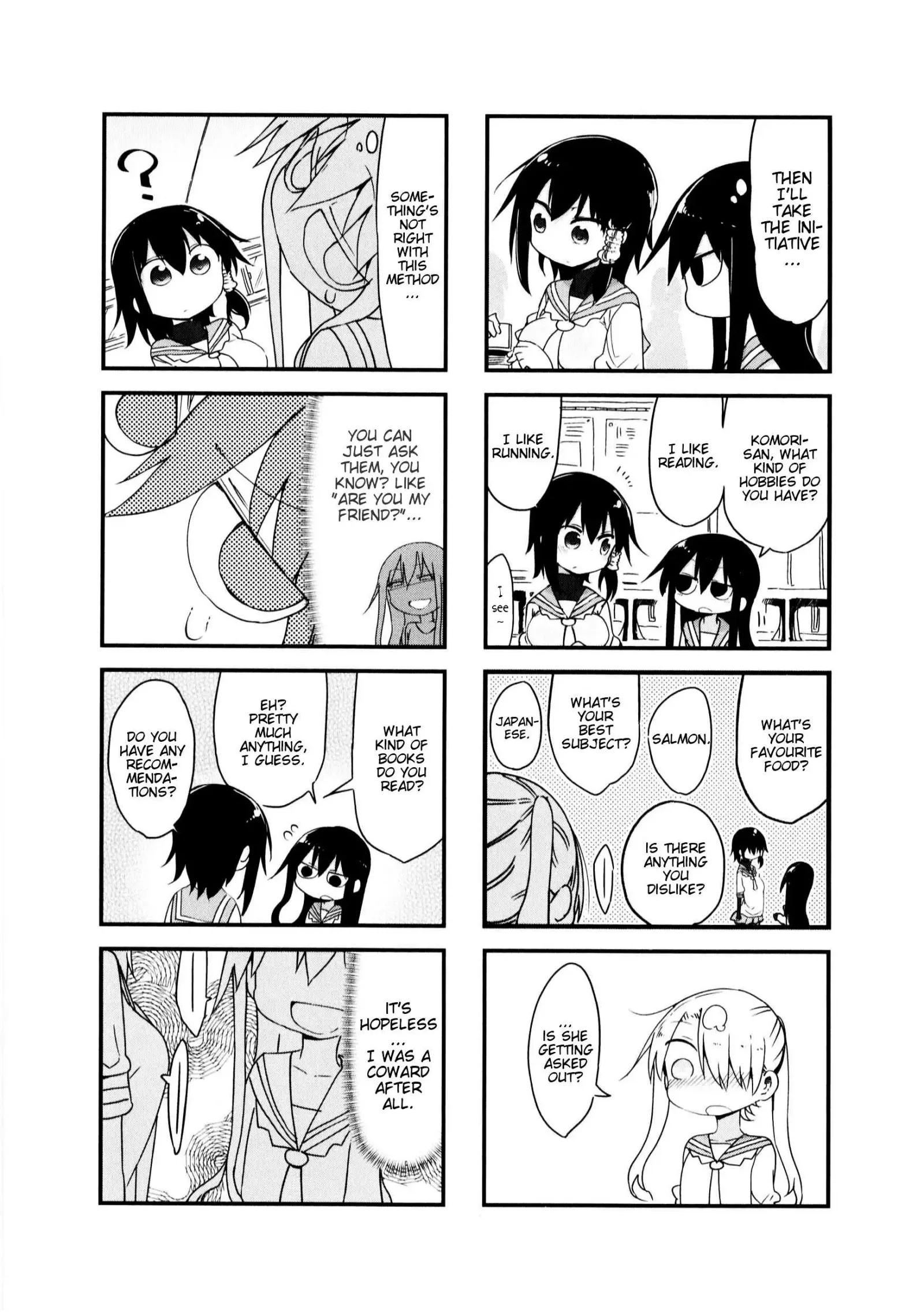 Komori-San Wa Kotowarenai! Chapter 25 page 4
