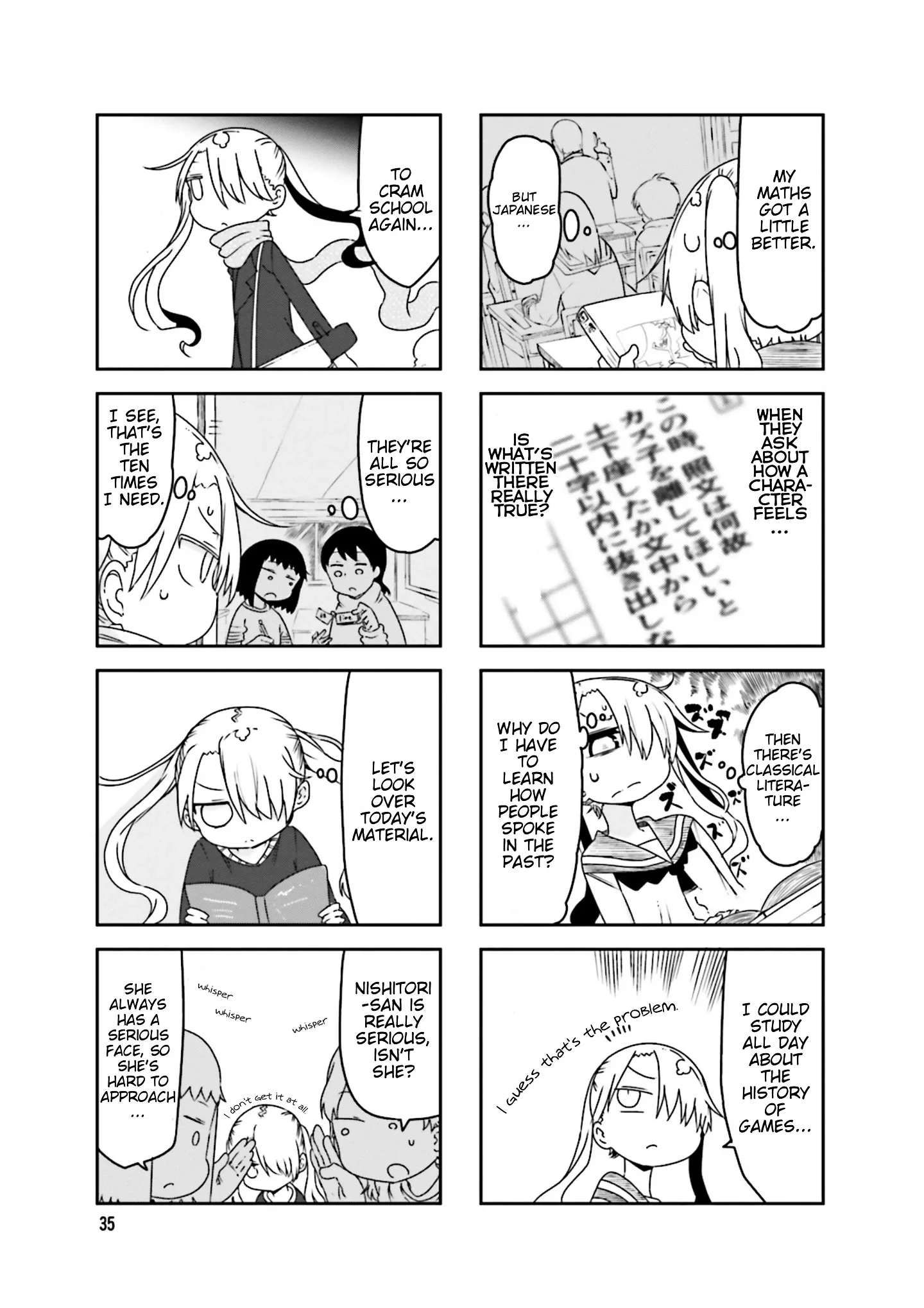 Komori-San Wa Kotowarenai! Chapter 34 page 4