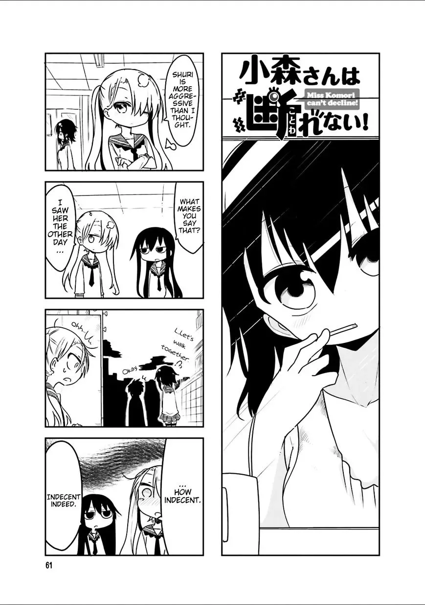Komori-San Wa Kotowarenai! Chapter 38 page 1