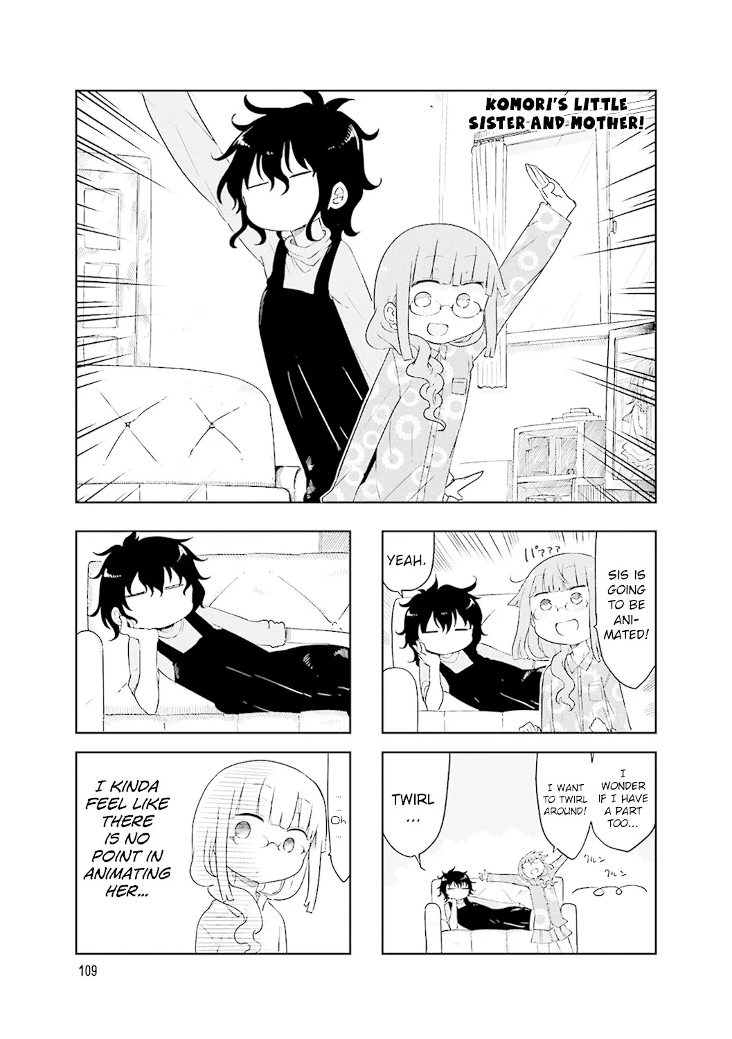 Komori-San Wa Kotowarenai! Chapter 55.5 page 9