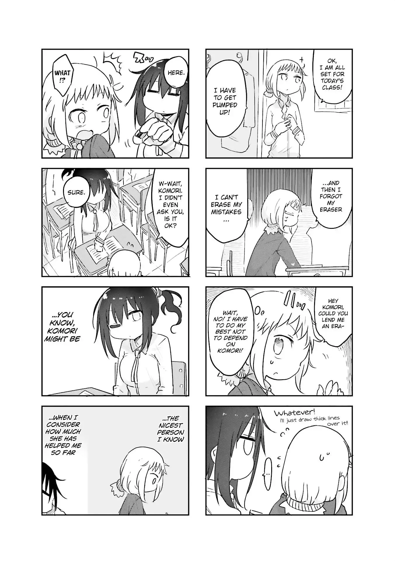 Komori-San Wa Kotowarenai! Chapter 56 page 8